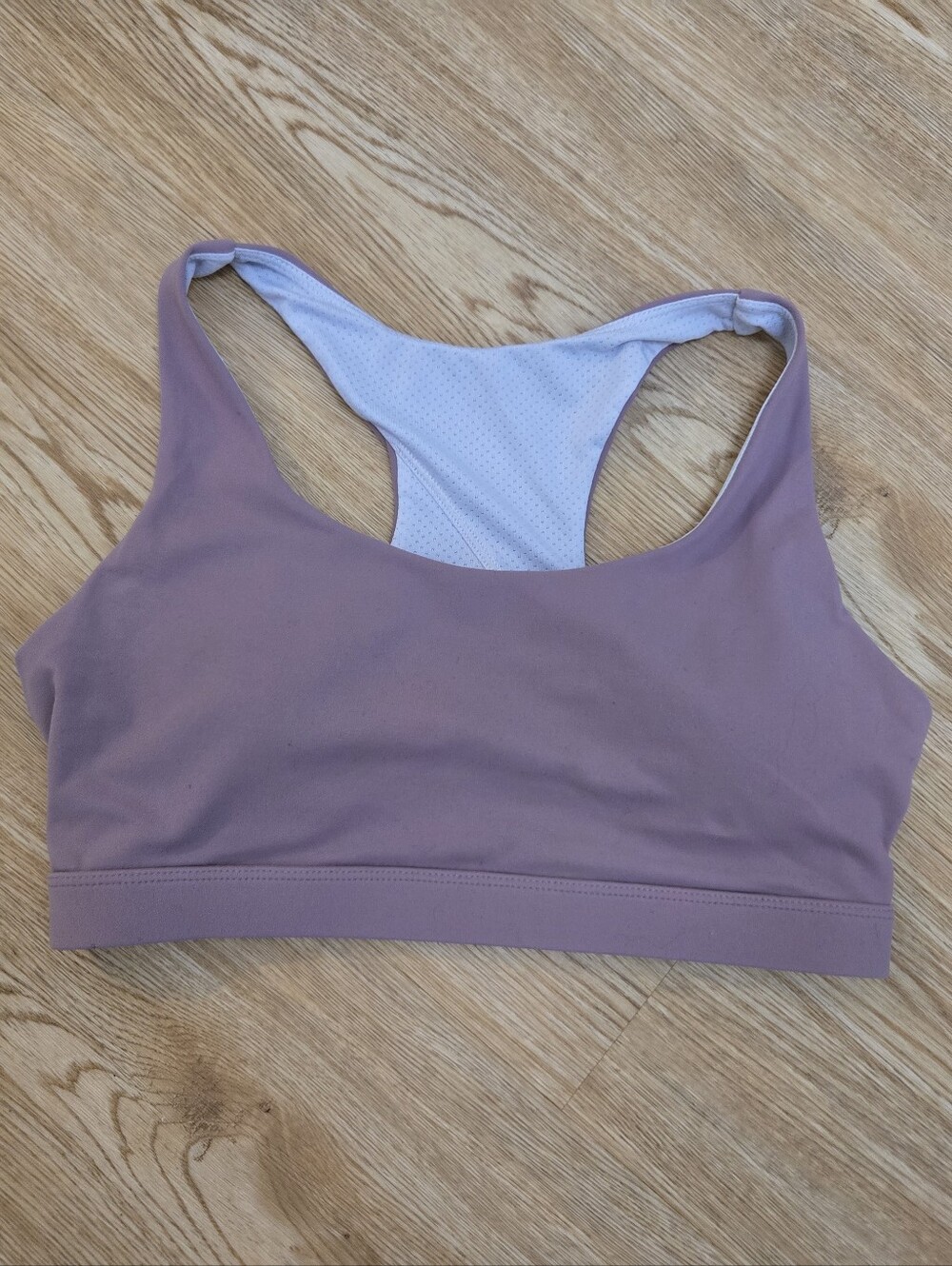 High Impact Racerback Sports Bra - Dusty Mauve